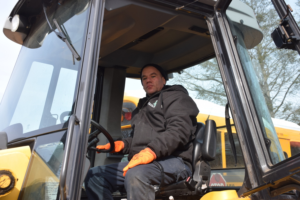 The grounds crew working at LVI.