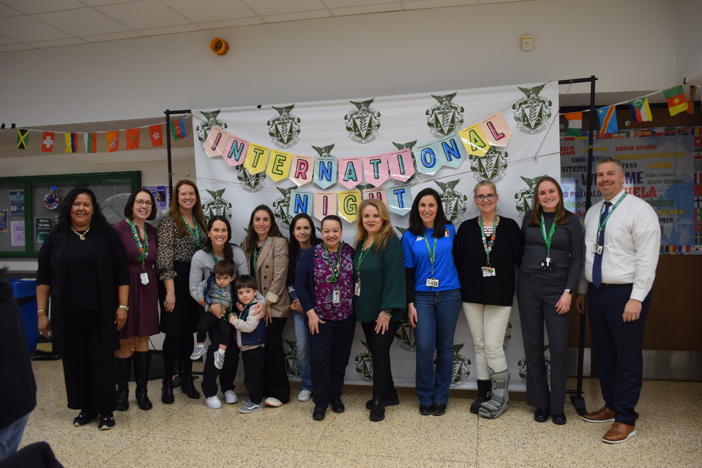 The administrative team at LVMS/HS International Night 2026.