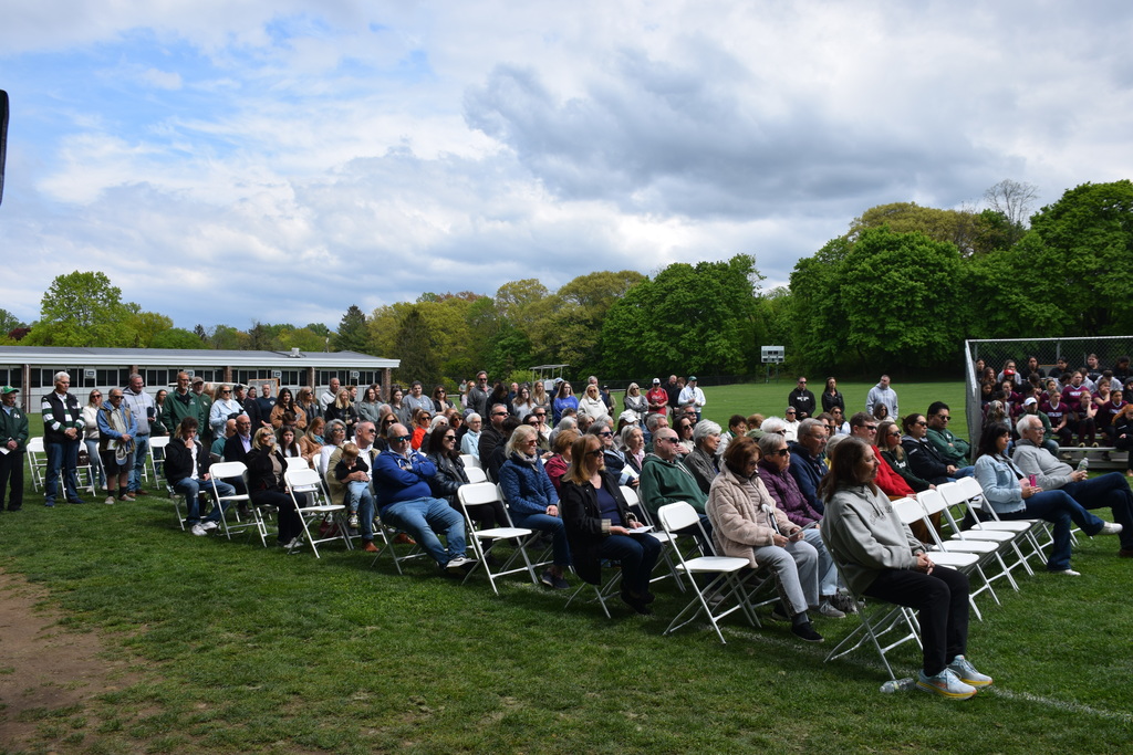 Many came from far and wide to remember a devoted teacher, coach and mentor in Cindy Tobin.
