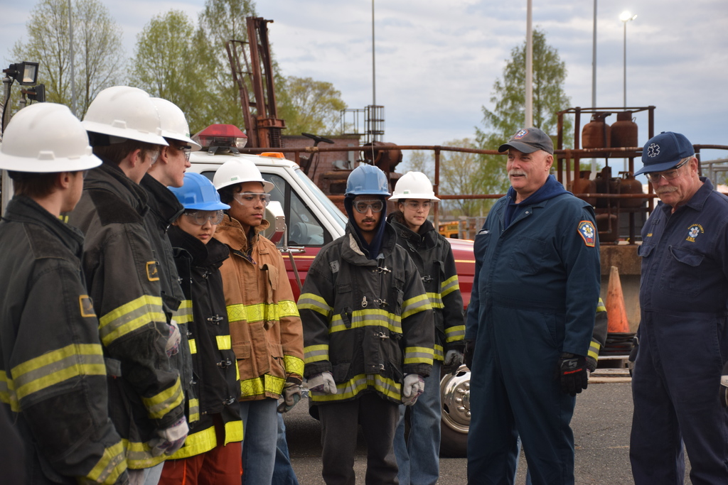 Locust Valley High School EMT students learned important life-saving techniques from professionals at the Nassau County Emergency Medical Services Academy on April 28.