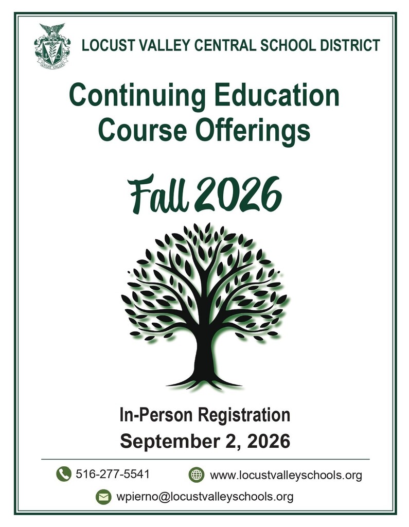 Continuing Education Fall 2026 Catalogue
