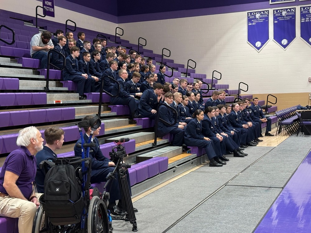 Logan High School AFJROTC Earns Highest Possible Rating