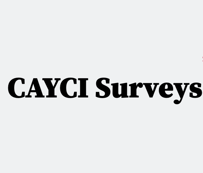 Community and Youth Collaborative Institute (CAYCI) Student Experience Survey