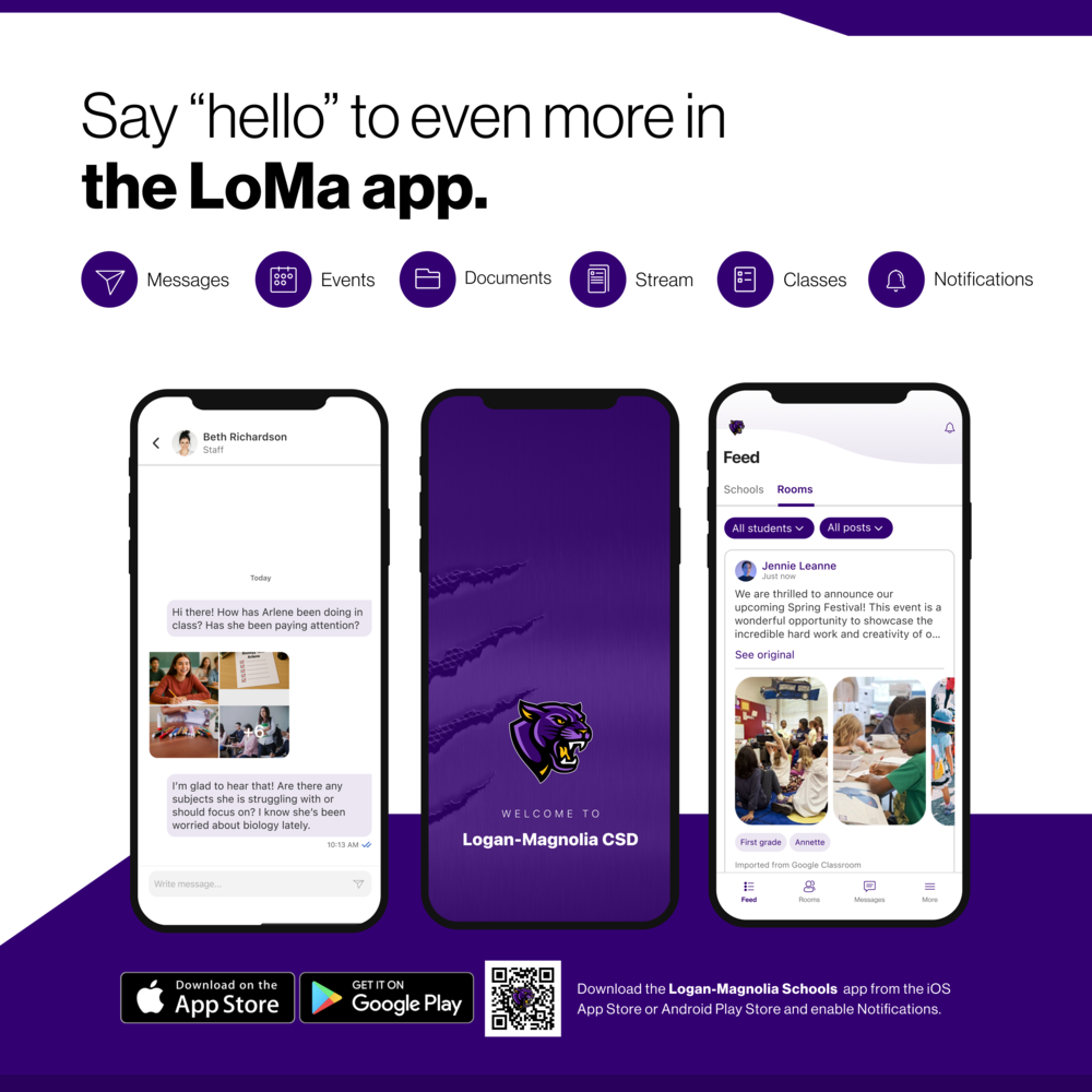 LoMa app banner