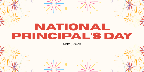 National Principals Day with fireworks
