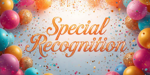 Special Recognition
