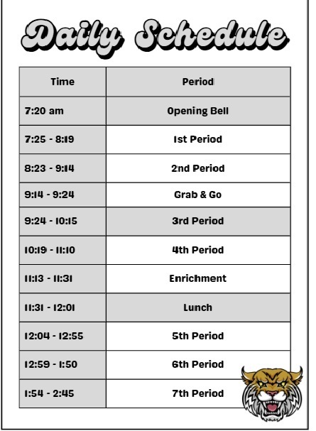 Daily Schedule