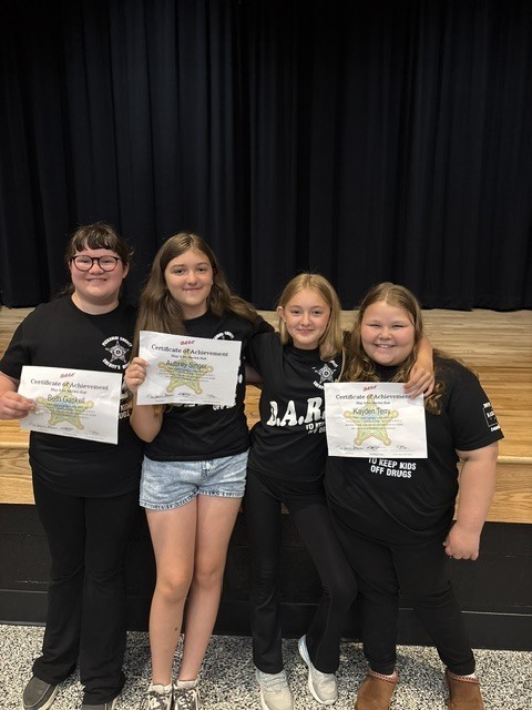 D.A.R.E Graduation Group Photo 