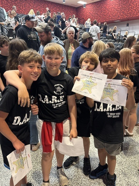D.A.R.E Graduation Group Photo 