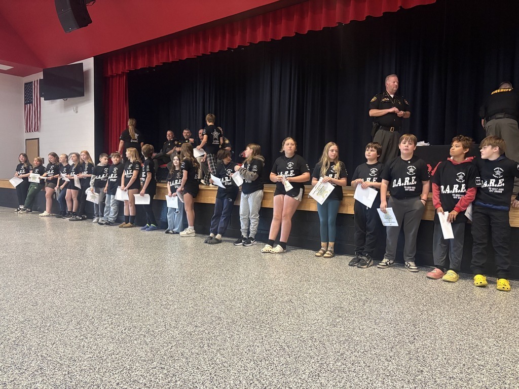 D.A.R.E Graduation Group Photo 