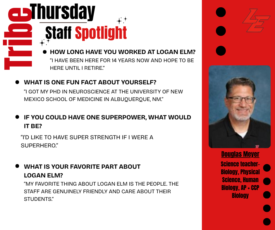 Mr. Douglas Meyer- Weekly Staff Spotlight 5/14