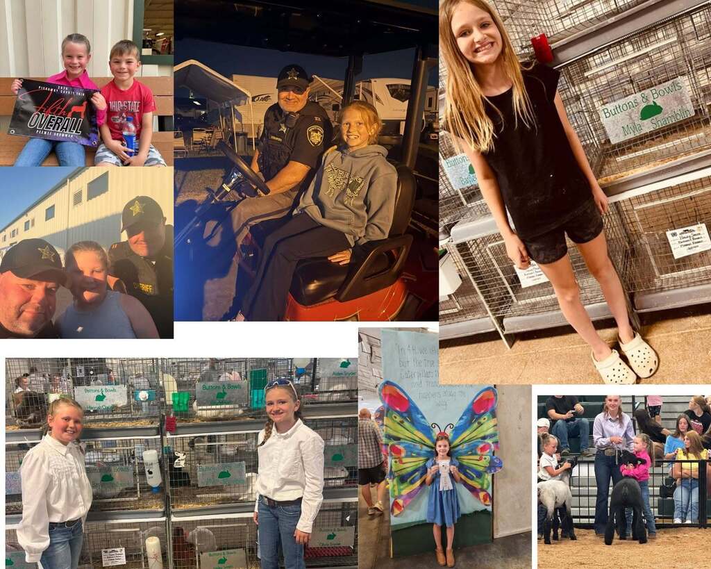 Photos of LE students at fair