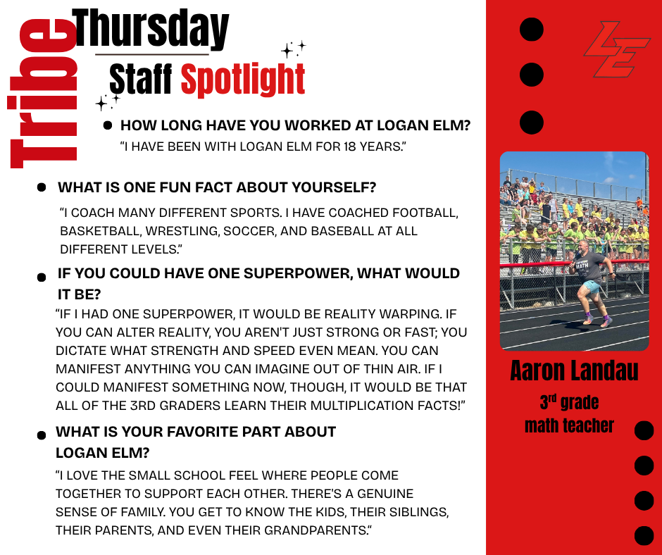 Aaron Landau Staff Spotlight