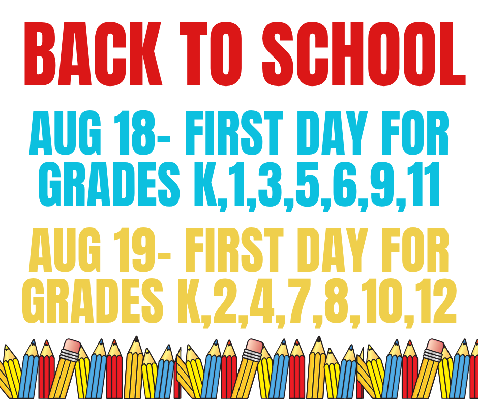 back to school dates 