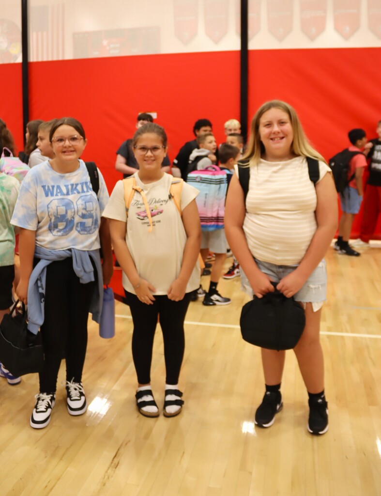 First Day of School Students