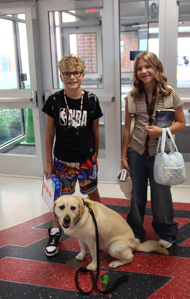 First Day of School Students