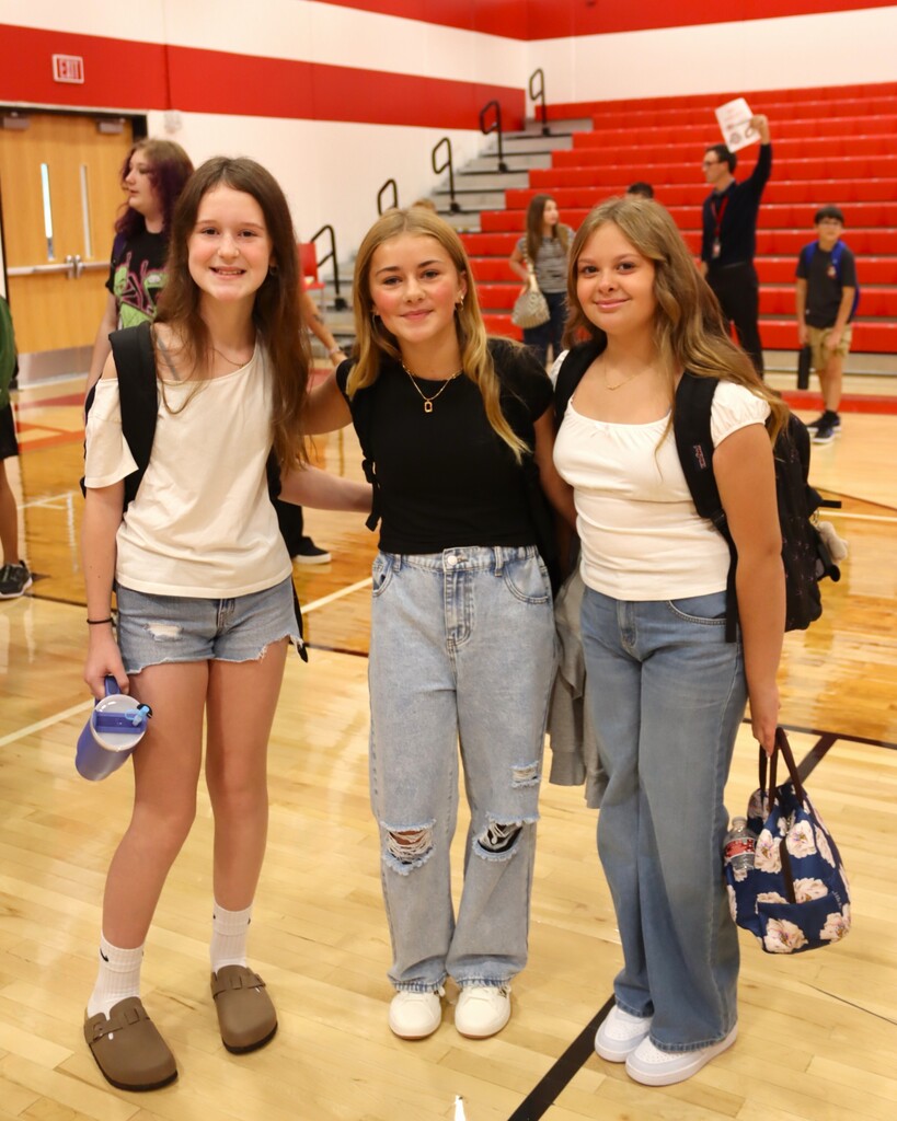 First Day of School Students