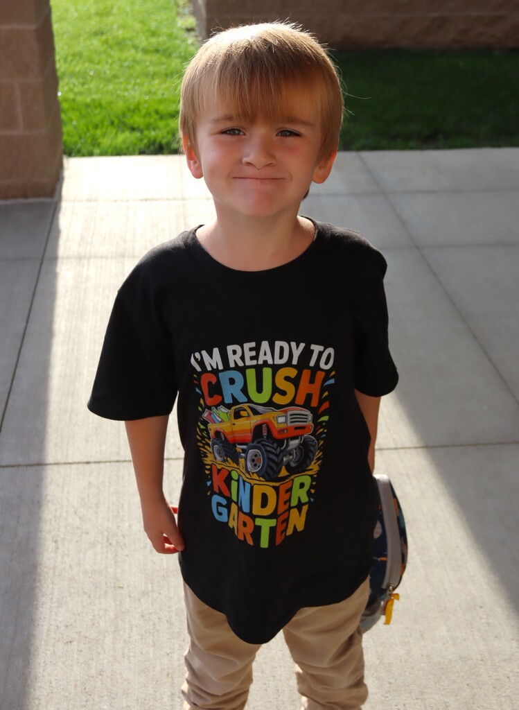 First Day of School Students