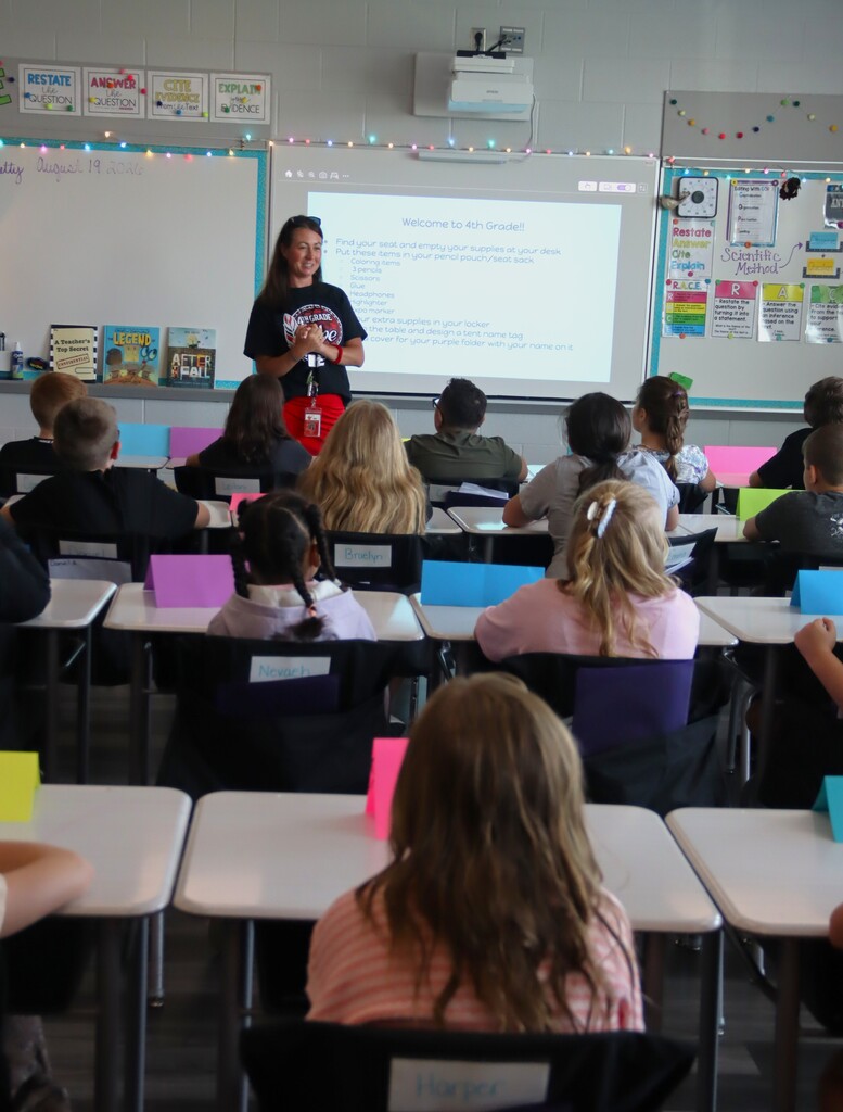 First Day of School Students 