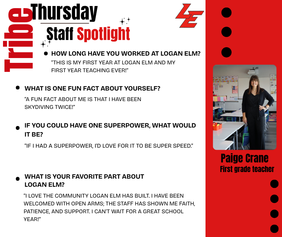 Paige Crane Staff Spotlight