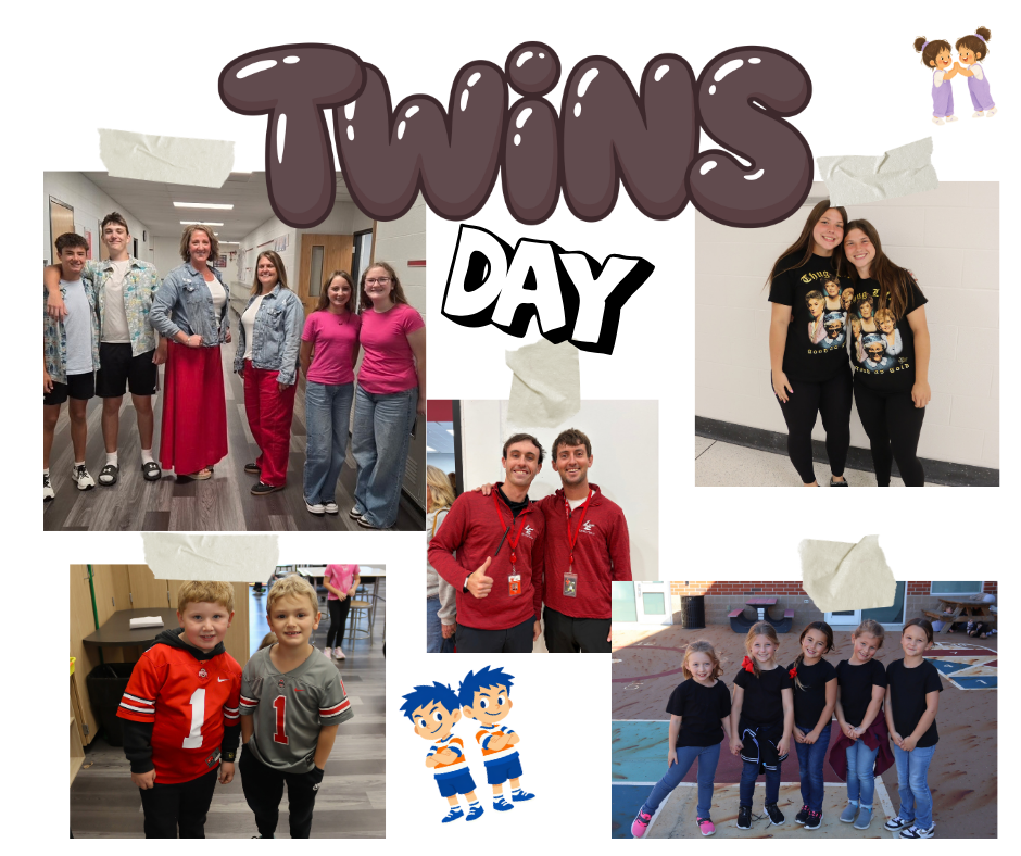 Spirit Week- twin day