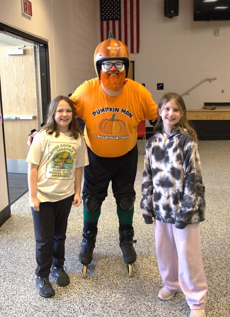 Pumpkin man visit