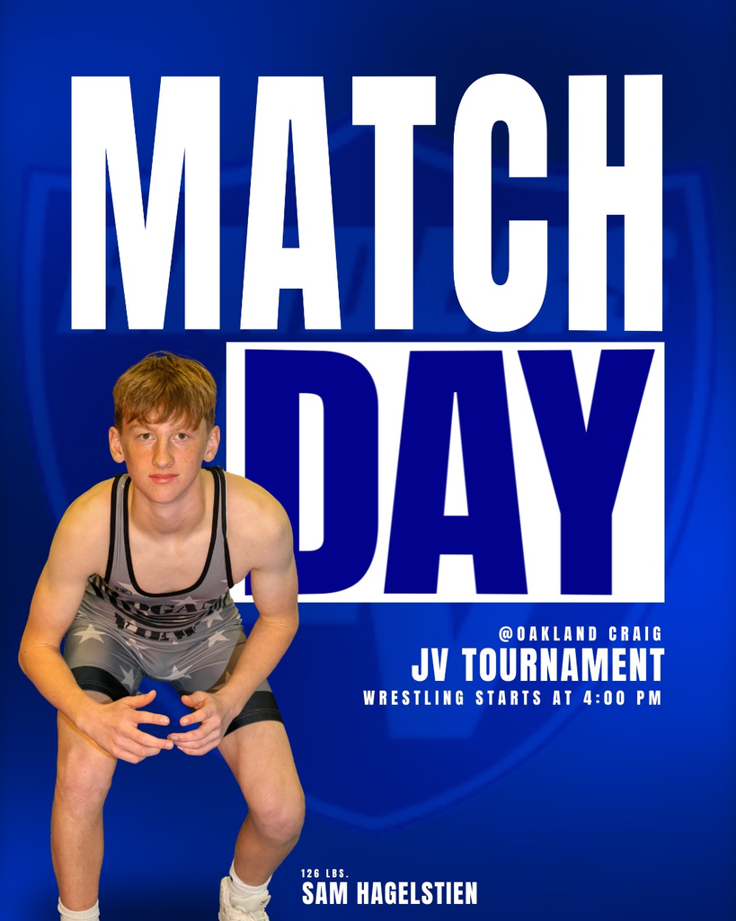 JV Wrestling Tournament Today @ 4:00 pm @ Oakland Craig
