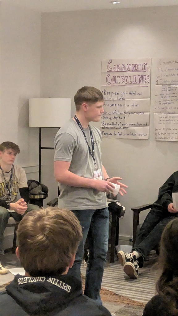 Nolan Willnerd leads Bill debate