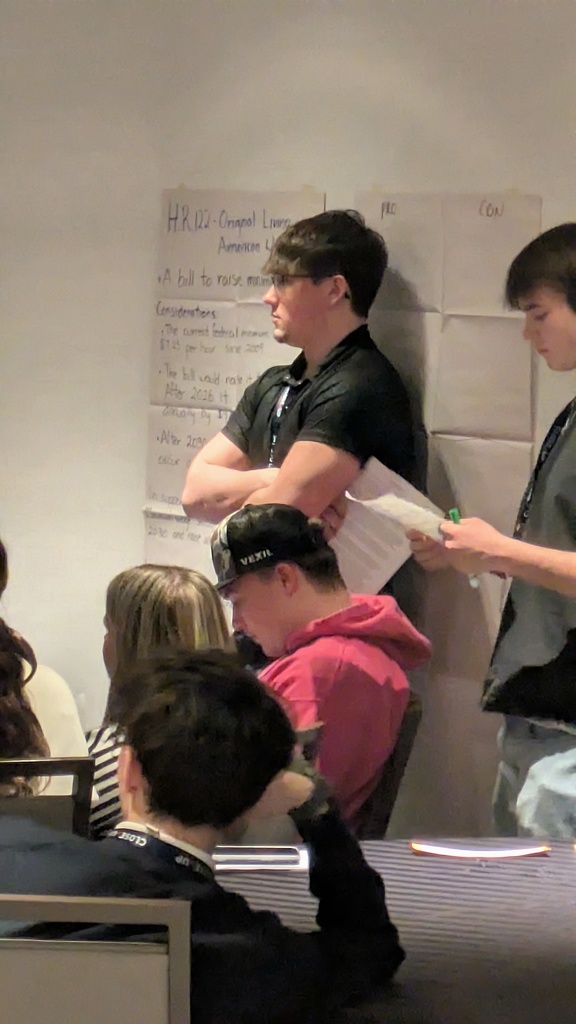 Ethan Crawford with the argument 