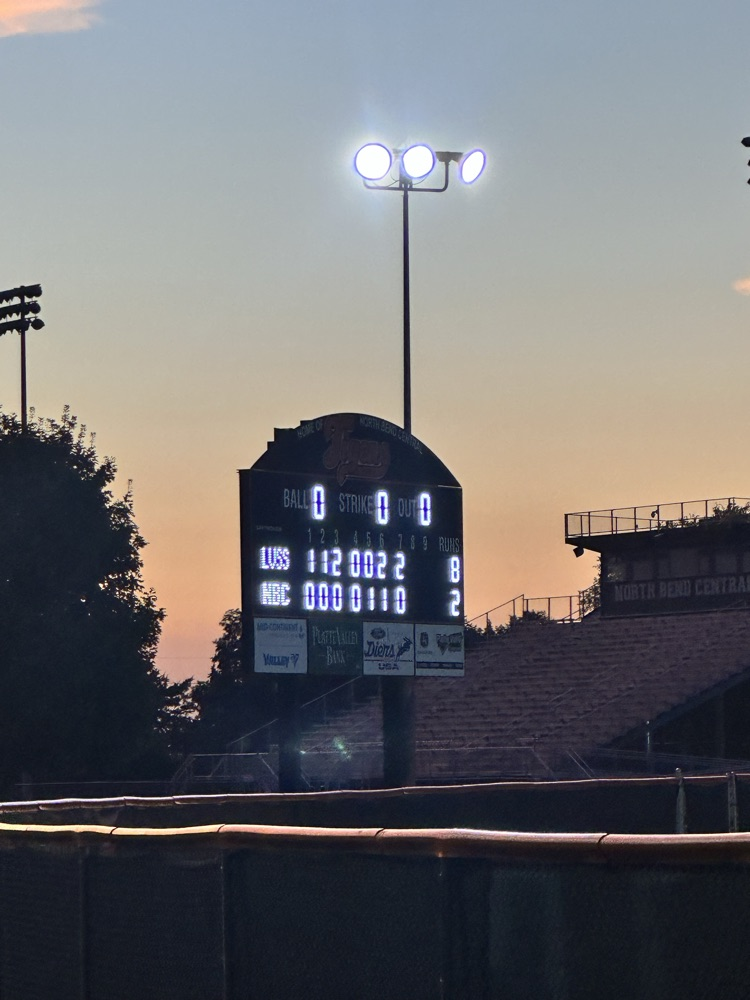 Varsity softball score vs NBC