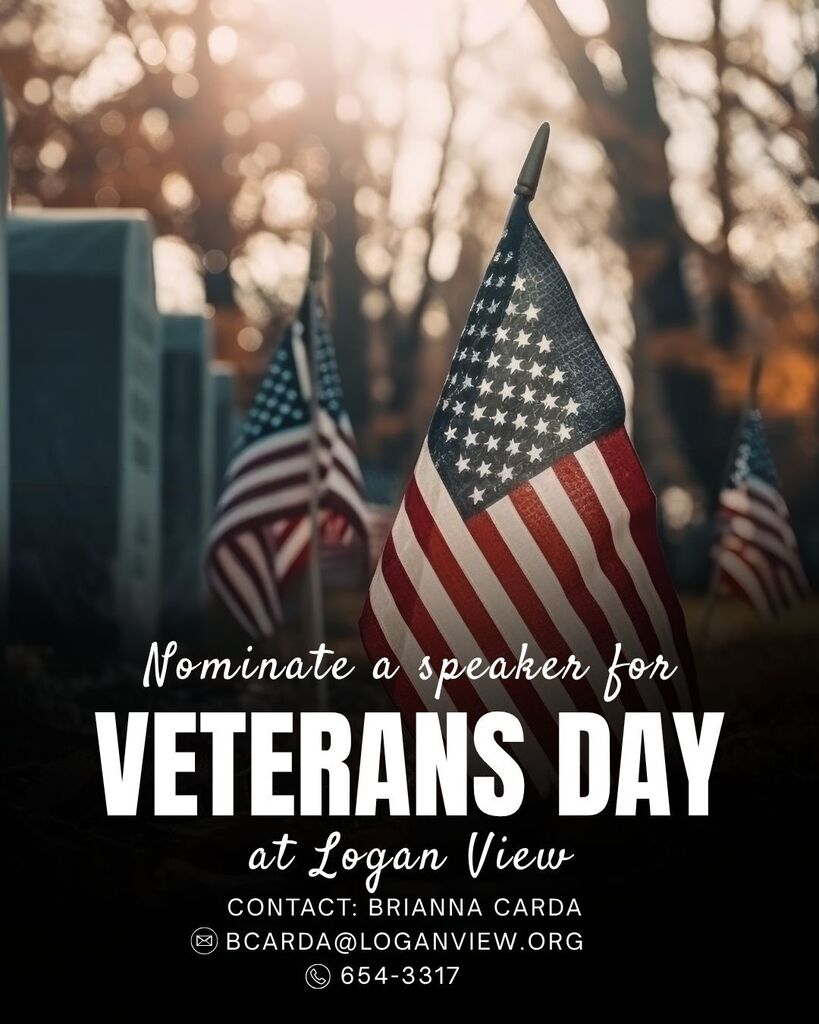 Nominate a Veteran's Day speaker by contacting Brianna Carda by phone or email.