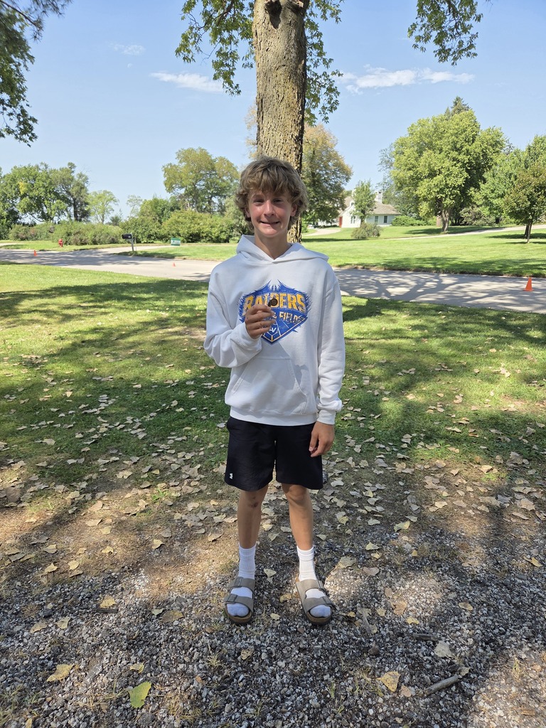 4th place medal in the JH race at Schuyler. Congrats, Will!