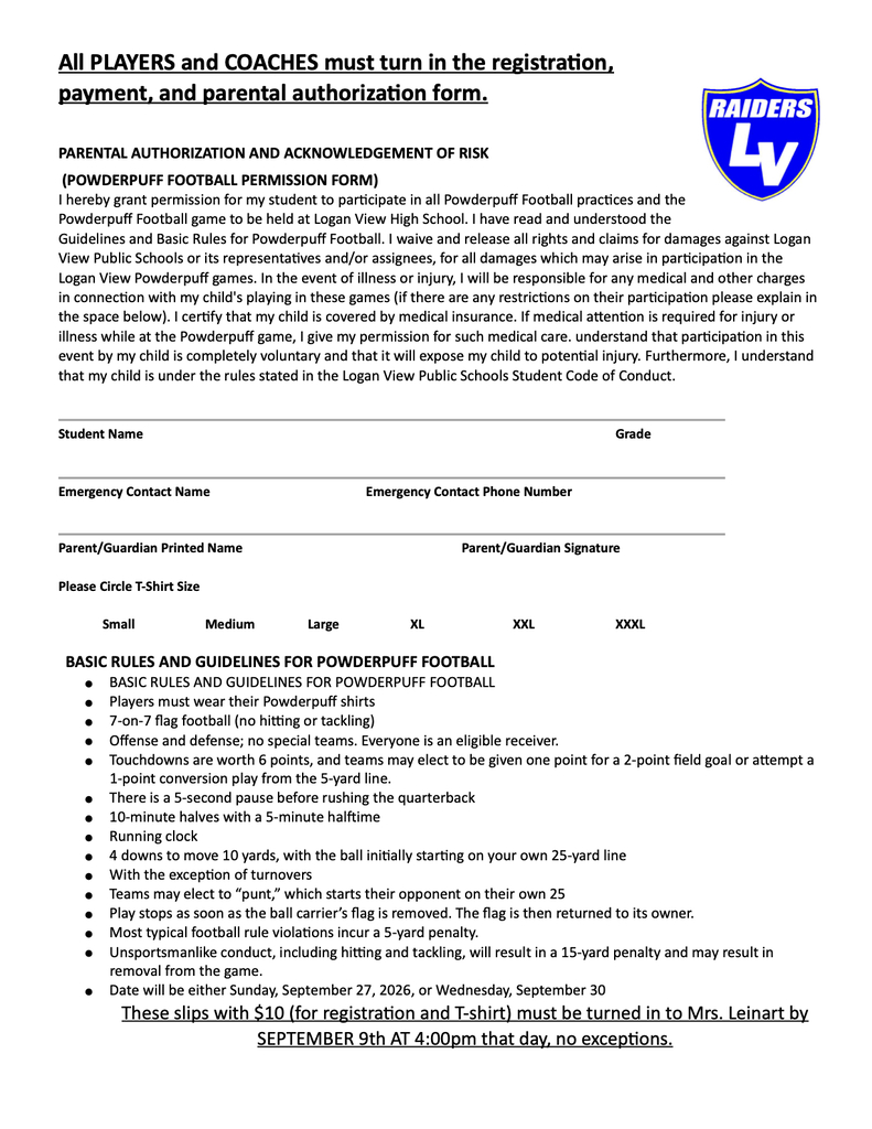 Permission Form