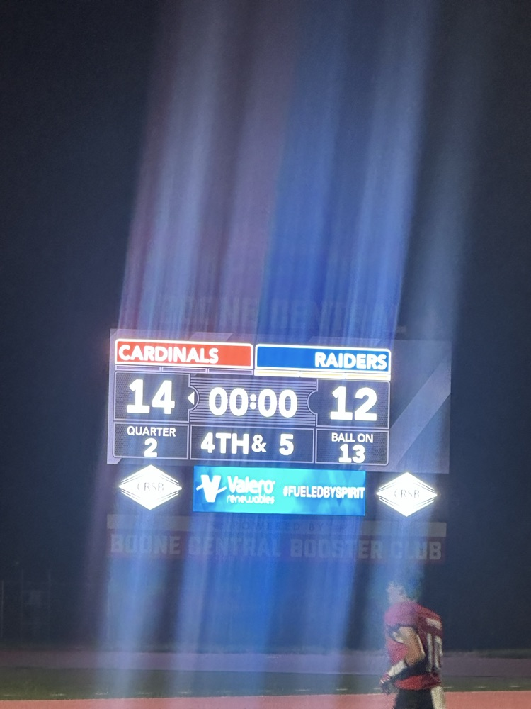 halftime Boone central