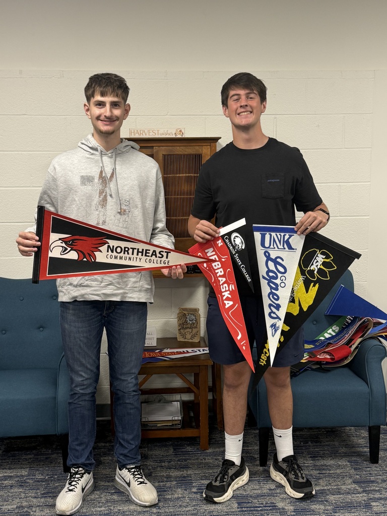 Students holding their apply2college banners!