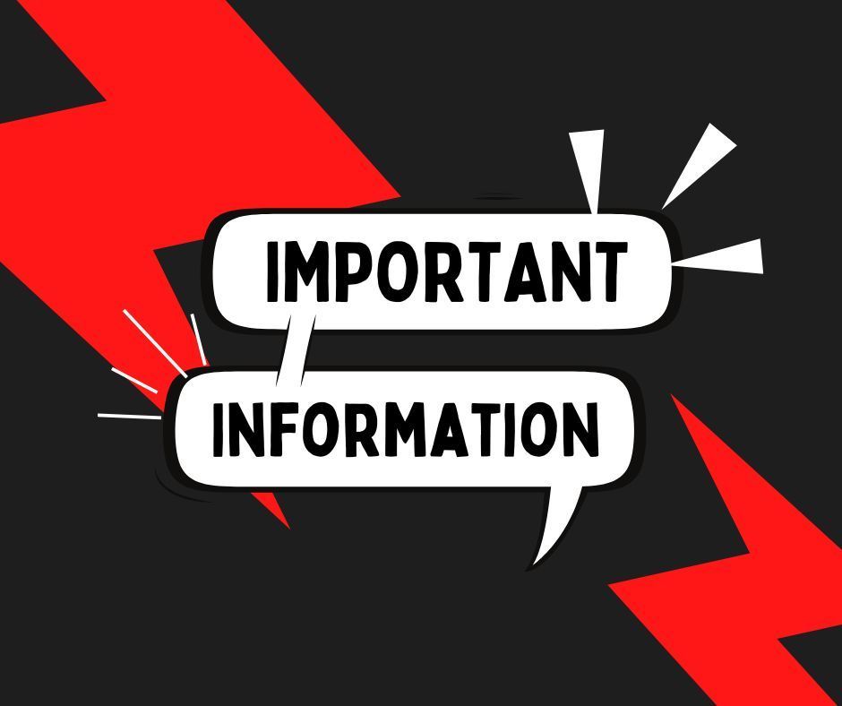 Important Information