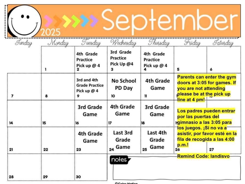 Volleyball Schedule