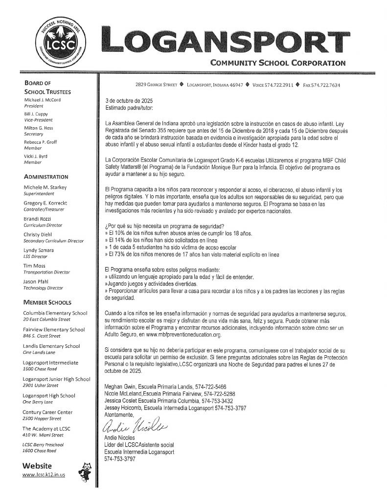 📢 Schedule Update Due to our presenter being ill, the Child Safety Matters (SEA 355) presentation has been rescheduled for December 5th.