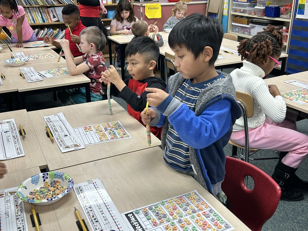 100th Day fun in Ms. B’s room! 