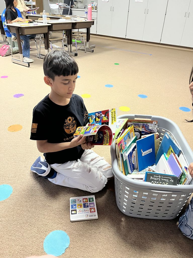 Miss Blackburn's classroom!