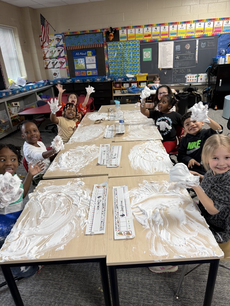 Shaving cream word work❤️
