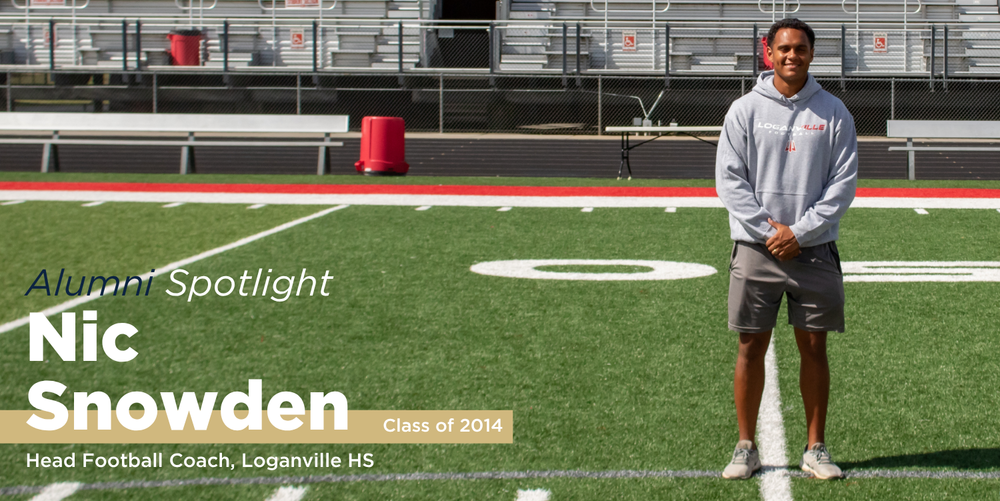 Nic Snowden, Loganville Christian Academy alumnus, class of 2014, is now the head football coach at Loganville High School.