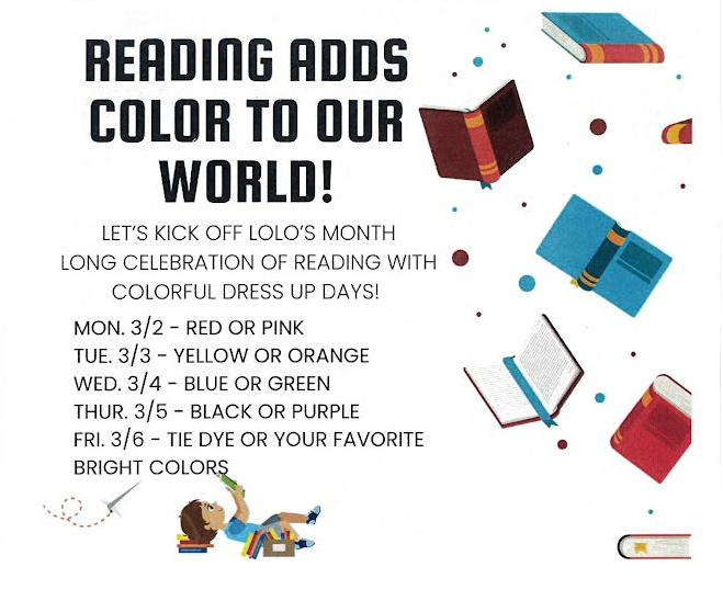 Reading Adds Color to our World!