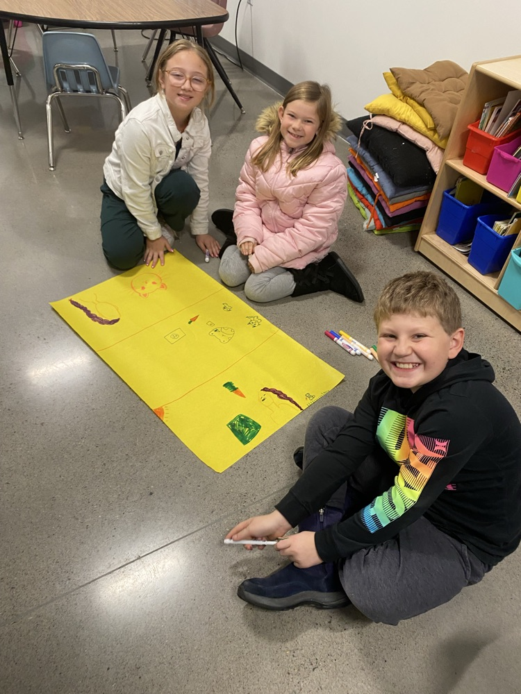 1st and 4th grade buddies!