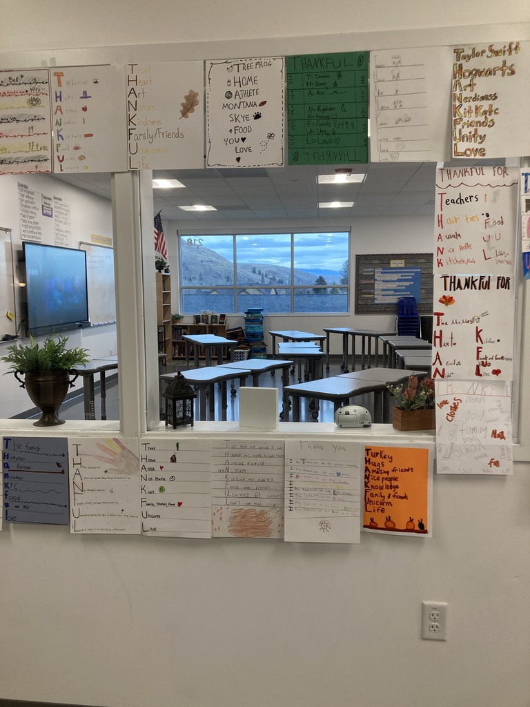 More student posters...