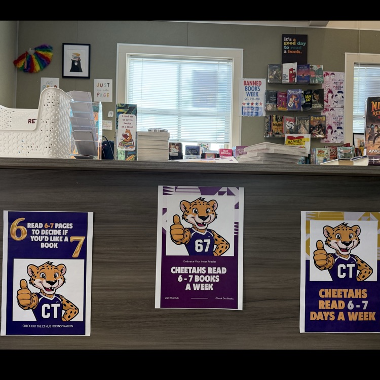 6 7 posters in the Library