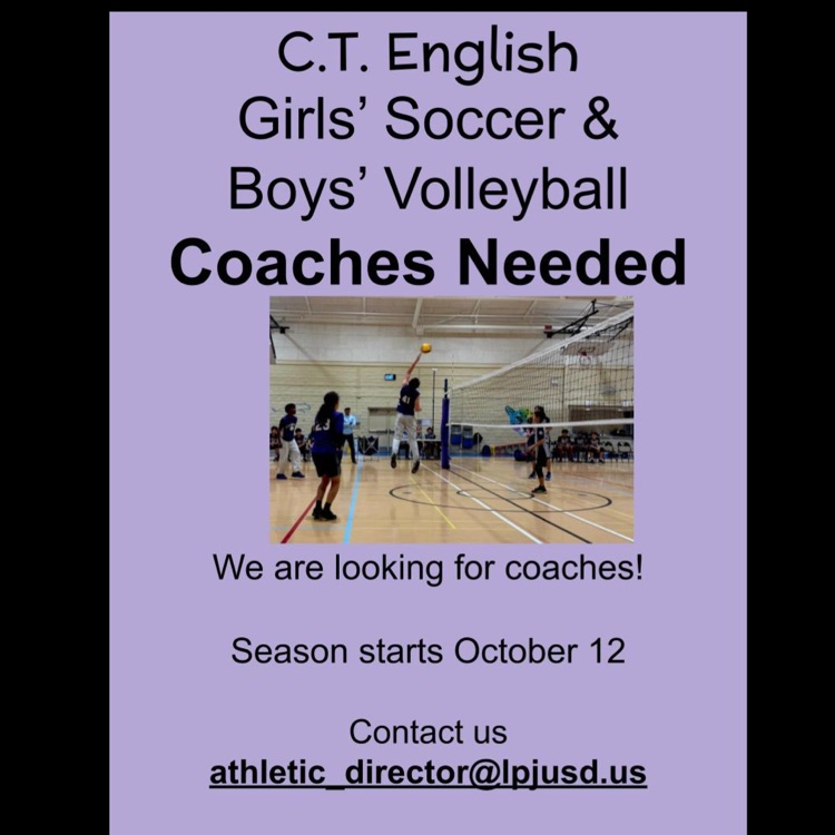 CTE coaches needed
