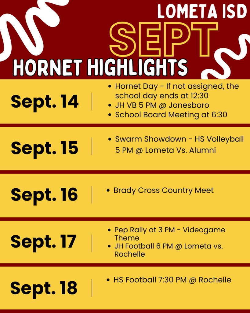 Hornet Highlights 9/14-18