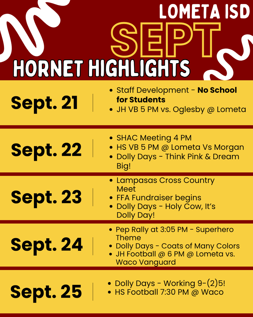 Hornet Highlights 9/21-25