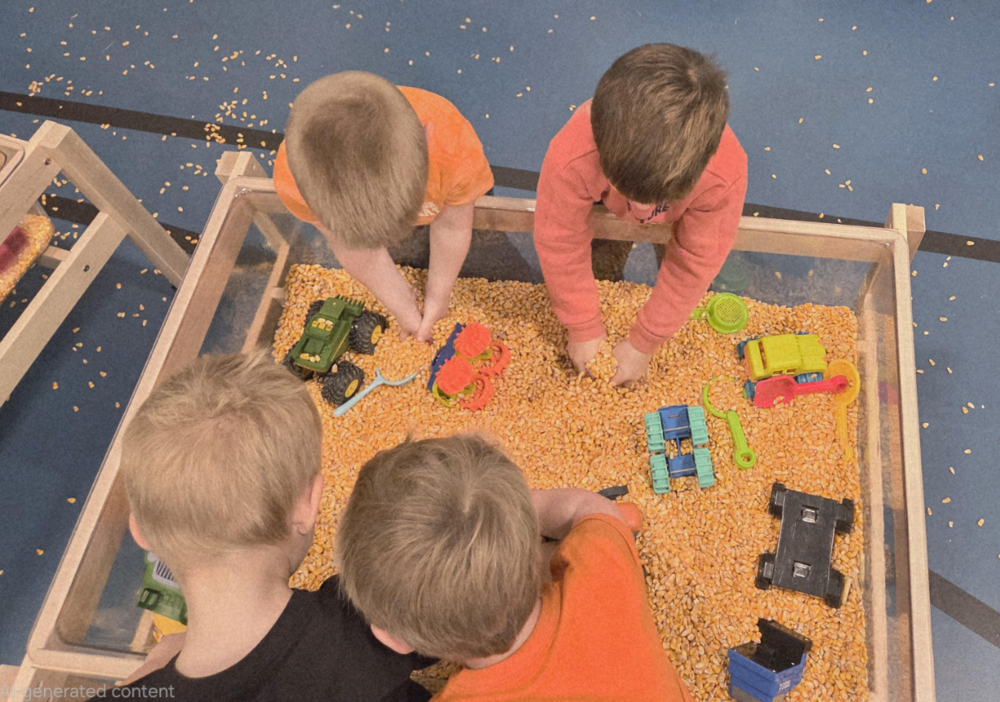 PreK Students During Fall Fest